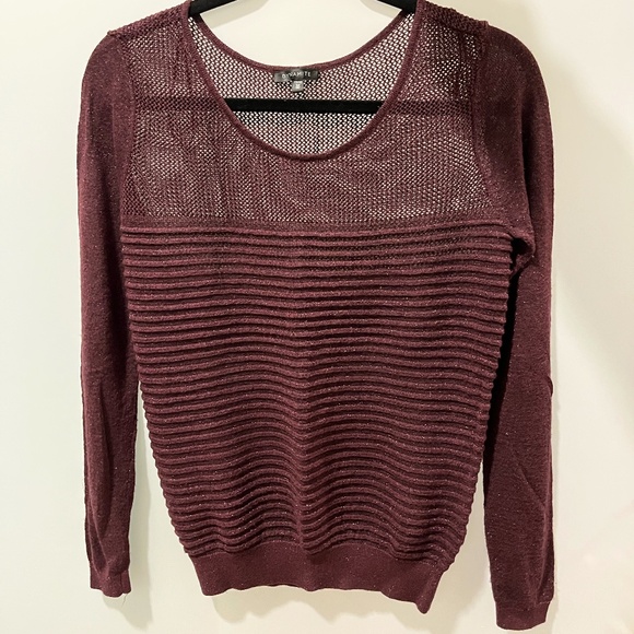 Dynamite Knit Top/ Sweater - Red with Shimmer - Picture 2 of 6